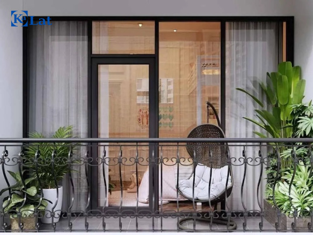 50+ mẫu cửa nhôm cho nhà phố đẹp, hiện đại và tối ưu công năng 10 Mẫu cửa nhôm cho ban công nhà phố