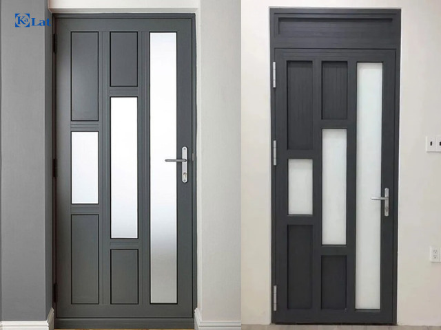 Top 30+ Mẫu Cửa Nhôm Xingfa 1 Cánh Đẹp, Hiện Đại, Được Ưa Chuộng 24 Mẫu cửa nhôm Xingfa 1 cánh chia ô, chia đố nghệ thuật 4