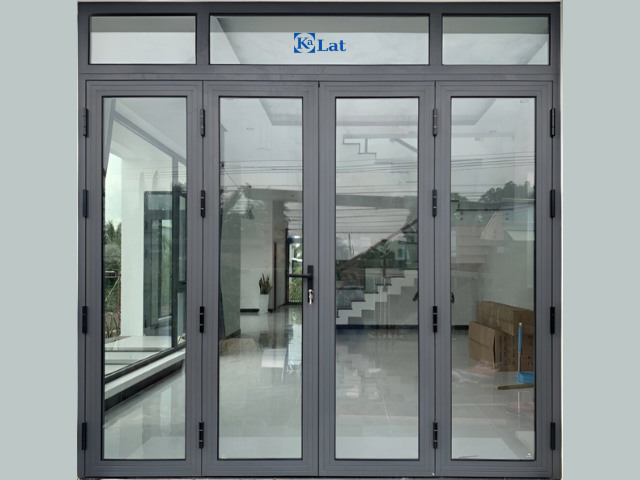 99+ Mẫu Cửa Nhôm Xingfa 4 Cánh Đẹp, Hiện Đại Được Ưa Chuộng 2026 6 Mẫu cửa nhôm Xingfa 4 cánh mở quay