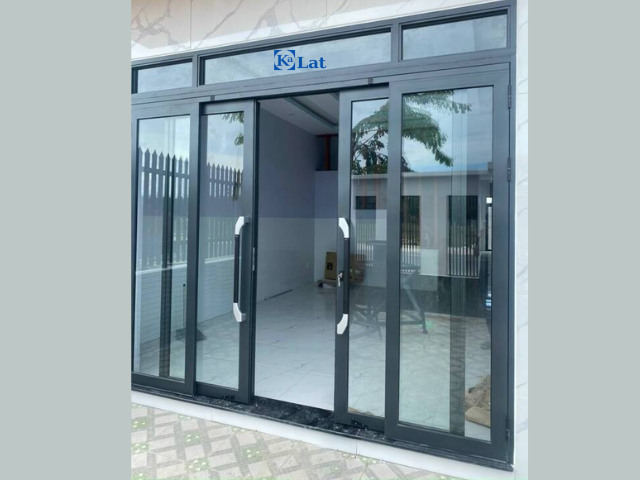 99+ Mẫu Cửa Nhôm Xingfa 4 Cánh Đẹp, Hiện Đại Được Ưa Chuộng 2026 10 Mẫu cửa nhôm Xingfa 4 cánh mở trượt