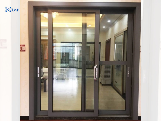 Mẫu cửa trượt quay 2 cánh