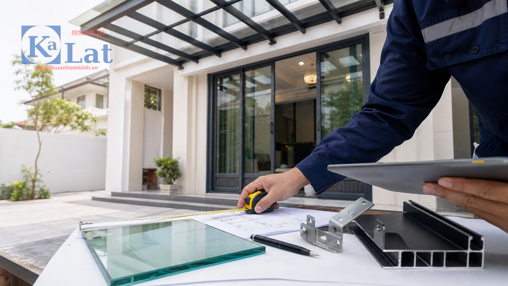 Khảo sát báo giá thi công mái kính cường lực mái sảnh kính