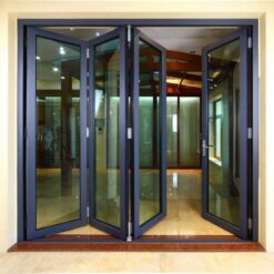Cửa nhôm xếp trượt 4 cánh Kalat cho mặt tiền rộng