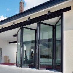 Cửa đi xếp trượt panorama nhôm Kalat, cánh lớn 12 Mẫu cửa panorama nhôm Kalat cánh lớn
