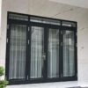 Mặt tiền cửa nhôm kính Xingfa cho nhà phố