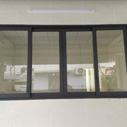 Cửa sổ lùa Xingfa 4 cánh kính dán 6.38mm