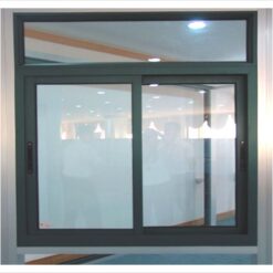 Cửa sổ lùa Xingfa 2 cánh, kính dán an toàn 6.38mm 14 Cửa sổ lùa Xingfa hệ nhôm ray trượt