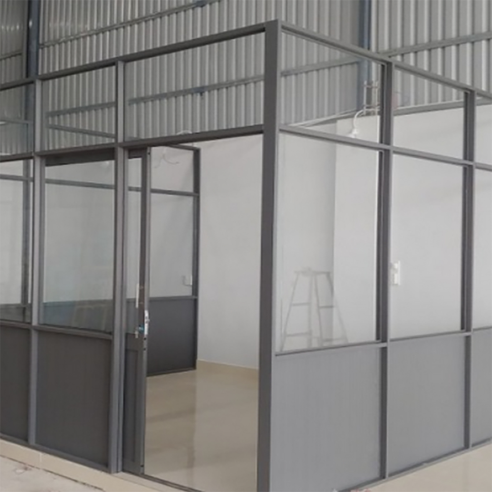 Vách ngăn nhôm kính Việt Pháp cho văn phòng 18 Vách ngăn nhôm kính Việt Pháp cho văn phòng